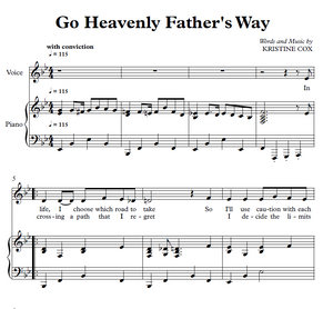 Go Heavenly Father's Way - Sheet Music