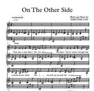 On the Other Side - License to print TWO COPIES for performer & accompanist