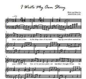 I Write My Own Story - License to print up to TWO COPIES for performer & accompanist